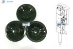 PTFE Hydraulic Hammer Diaphragm HBC2500 Rock Breaker Rubber Membrane Pump Parts