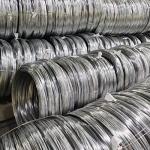 Zinc Coated Iron Wire Rope High Strength GI Steel In Coils For Nails Making