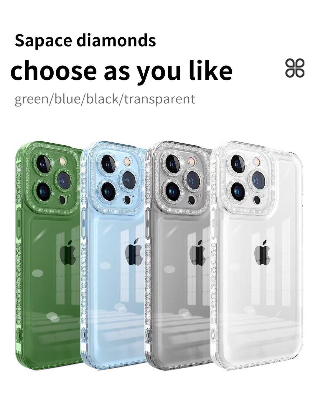 14 Mini Clear Cell Phone Cases for iPhone 14 Pro Max TPU Support Wireless Charge