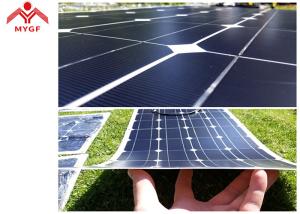 Wholesale Durable 100 W Semi Flexible Solar Panel Weather Resistance High Transparent from china suppliers