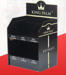 PDQ Cosmetic Cardboard Countertop Displays Varnishing Coating