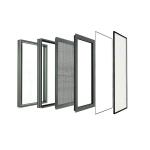 6063 Aluminium Profile Frame Sliding Windows And Doors Powder Coating T351