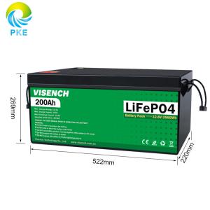 Wholesale Visench Direct factory 48v 200ah lifepo4 battery Deep 6000 Cycles Solar Lifepo4 Rechargeable Li-Ion Energy Storage Battery from china suppliers