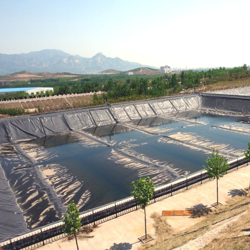 Agricultural Geomembrane Pond Liner 1mm Waterproof HDPE Landfill Geomembrane Pond Liner 0.75mm 1.5mm Pond Liner