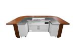 Fume Down Exhaust 10/12 seats Arched Vaulted Electric Tube Teppanyaki Grill
