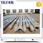 Outdoor seaport Q235 Steel galvanized 15m 20m 30m high mast lighting tower with