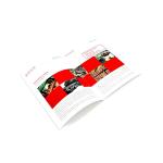 A5 148x210mm Product Catalogue Printing Saddle Stitched Binding