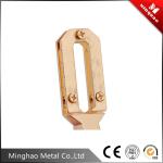 Promotion black square zinc alloy metal accessories,18.7*63.8mm black parts