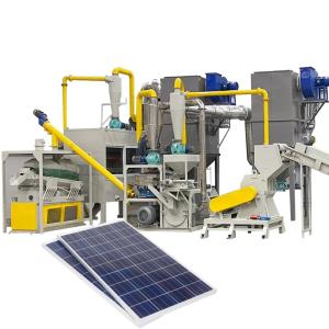 Wholesale Provided Video Inspection Solar Panels Recycling Machine with 200-1000kg/h Capacity from china suppliers