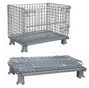 Wholesale 50*50mm Hole Wire Mesh Container Pallet Cages from china suppliers