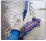 Gabon small 10 inch river sand pumping jet suction dredger for sale