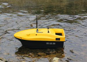 Wholesale DEVC-113 Yellow RC Fishing Bait Boat autopilot rc model battery power from china suppliers