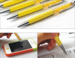 2014 Hot! Crystal pens - metal ball pen -yellow color