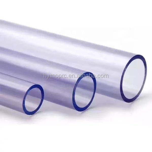 Glue Connection PVC Clear Tube for Water Supply 3/4 Inch Transparent PVC UPVC