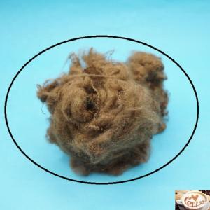 Wholesale Virgin Grade Regenerated Polyester Staple Fiber Coffee Color For Spinning from china suppliers