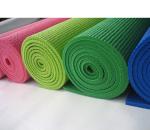 sky blue colour sun-flower printing yoga mat