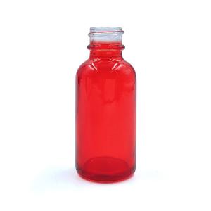 Wholesale Cosmetics Packing 4 Oz Boston Round Amber Glass Bottles With 22/400 Neck Finish from china suppliers