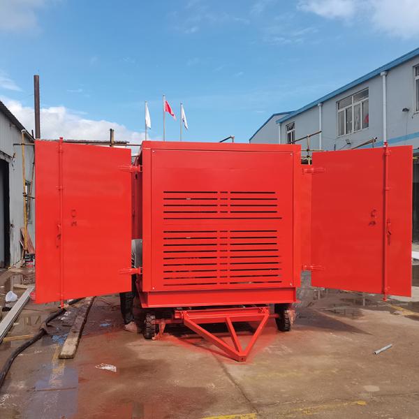 50L Min Ultra High Pressure Water Jet Cleaning Road Hydro Blasting Equipment
