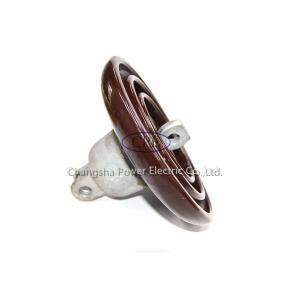 Wholesale Brown Color ANSI 52-4 Density Porcelain Suspension Insulator OEM Available from china suppliers