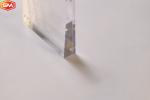 Double Glass Photo Frame 6*6 Magnetic Acrylic Photo Frame For Decoration