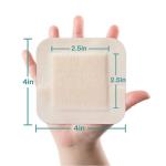 4"*4" Border Silicone Foam Dressing bedsore dressing