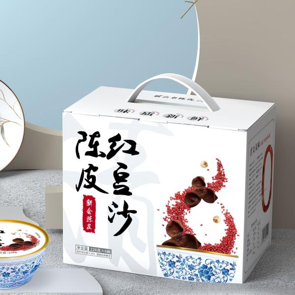 Tangerine Peel Red Bean Paste Smooth And Soft Herbal Desserts Homology Of