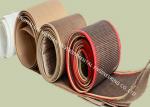 PTFE Coated Fiberglass Conveyor Dryer Belts Plain Weave In 4mm x 4mm Mesh Size