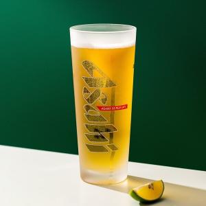 Wholesale 500ml Frosted Glass Drinking Cups 17.6 Ounce Hand Blown Glass Etching Beer Mugs from china suppliers