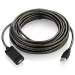 Active Repeater Foil Braided Built In 48P IC USB 2.0 Extension Cable