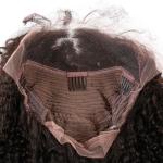 Kinky Curly Front Lace Wigs , Lace Front Full Wigs Human Hair 8A Grade