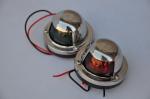 Marine Boat Yacht Light Stainless Steel LED Bow Navigation Lights One Pair