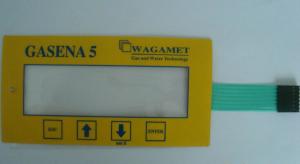 Wholesale Eco friendly Metal Dome Membrane Switch Keyboard / Single Membrane Switch from china suppliers