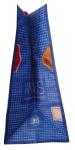 Reusable Blue 100g Cookie PP Woven Shopping Bags With Customized Photos / Logo