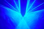 Double Lens Club Laser Stage Light 30 Watt DMX Green Laser Light Two Heads