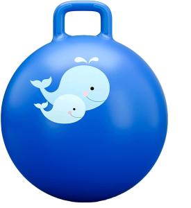 Wholesale Portable PVC Childrens Bouncy Hoppers , Non Toxic Hopping Ball With Handle from china suppliers