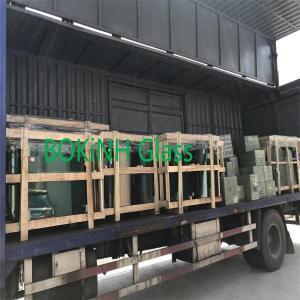 Wholesale 262-7948 Excavator Glass CATERPILLAR Front Up Cab Position A Tempered Glass from china suppliers