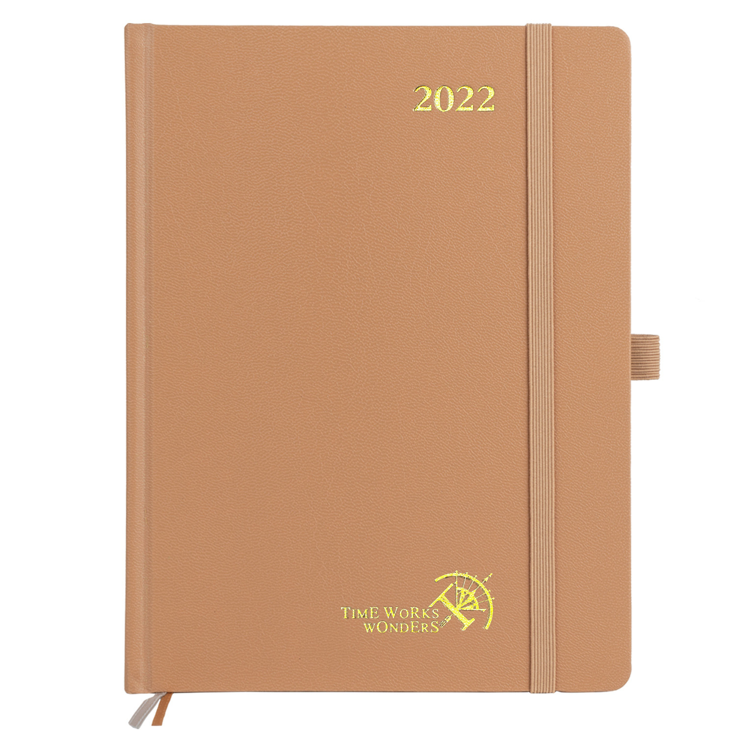 6.5''X8.5'' Weekly Planner 2023 Orange Vertical Hourly Schedule