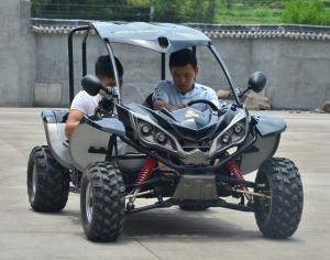 Wholesale 125cc Children Go Karts With Shaft Driving System / 2 Seater Go Kart from china suppliers