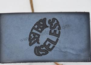 Wholesale Discoloration Leather Jean Patches Iron On OEKO Leather Handmade Labels from china suppliers