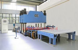 Wholesale Rubber Moulding Press Machine Compression 6000T Rubber Vulcanizing Machine With PLC Control from china suppliers