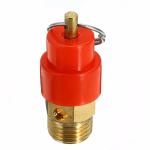 Small Brass Safety Relief Valve 1/4" BSP 120PSI Pressure Release Regulator
