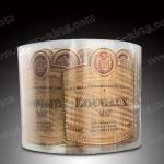 Adhesive Metal OEM Pantone Color Spirits Spirit Labels