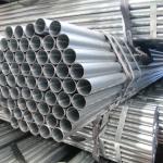 Low Carbon Galvanized Steel Welded Ms Pipe 2.5 Inch 612 Mm Round Tube
