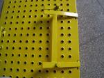 Yellow Scaffolding Ladder Steel Trap Door / Ladder Access Hatch Door For
