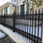 High-Strength Tubular Steel Safety Fence Impact-Resistant, UV-Protected, DIY