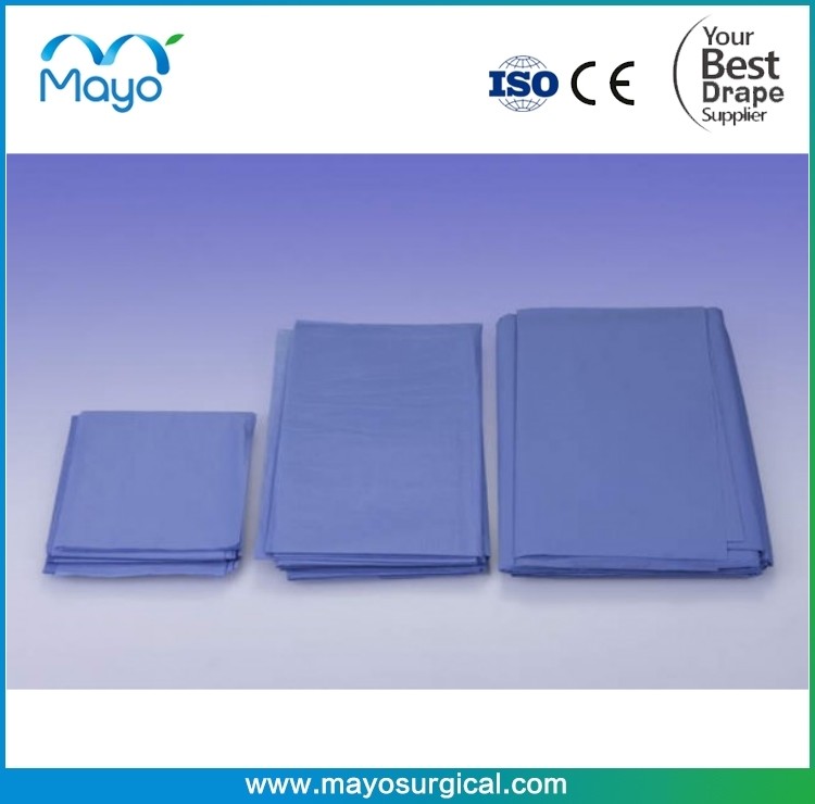 Light Blue Absorbent / Waterproof Surgical Drape 75x90cm