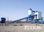 Energy Saving 215.5kw Stationary Concrete Batching Plant 180 Cmb/H