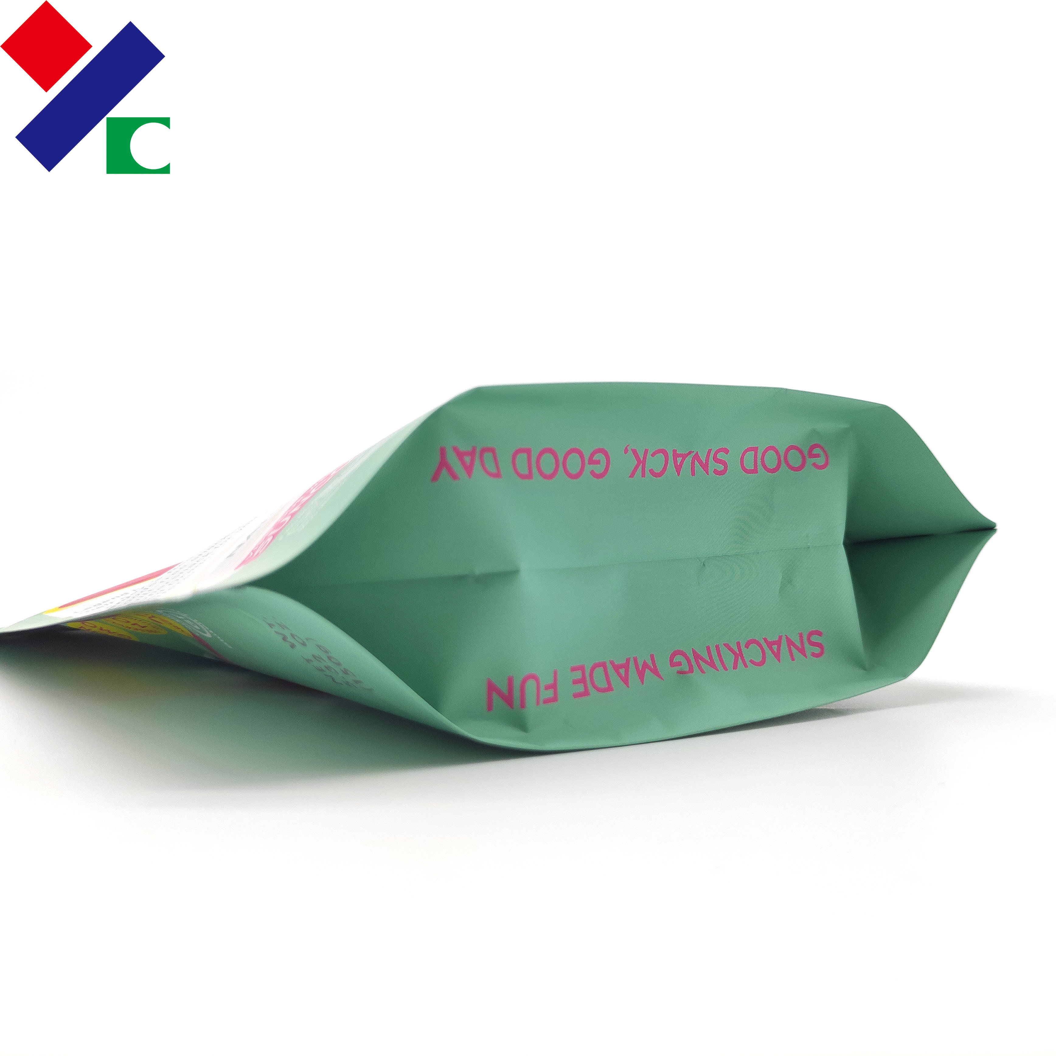 Plastic Mylar Stand Up Zipper Pouch Aluminum Foil 6x11cm 8x11cm 100 Micron