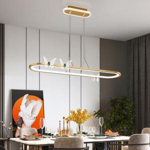 Wholesale Gold Color LED Hanging Lamps Modern Pendant Lights For Kitchen butterfly Chandelier(WH-MI-297) from china suppliers