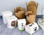 140-350gsm Paper Bowl Making Machine Salad Kebab Fast Fried Food Box Making